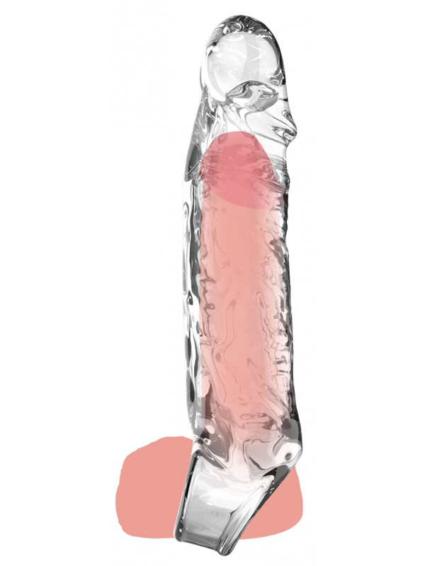 Gaine Get real medium transparent Sextoys Cockring - Gaine de pénis Oh! Darling