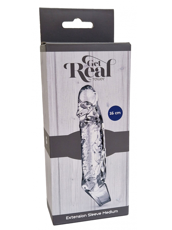 Gaine Get real medium transparent Sextoys Cockring - Gaine de pénis Oh! Darling