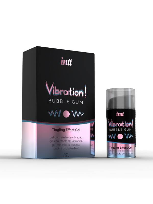 Gel vibrant stimulant Bubble Gum INTT Aphrodisiaque Plus de plaisir et de libido Oh! Darling