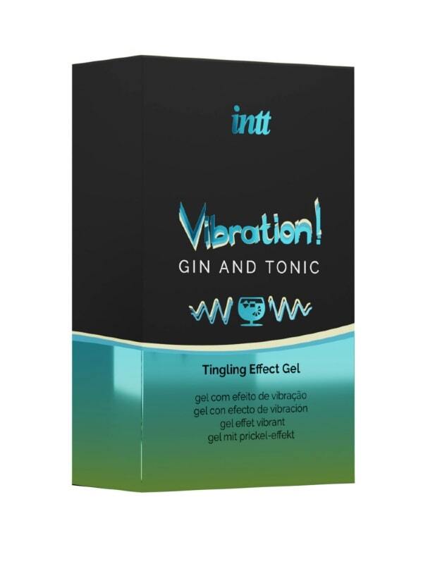 Gel vibrant stimulant Gin Tonic INTT Aphrodisiaque Plus de plaisir et de libido Oh! Darling