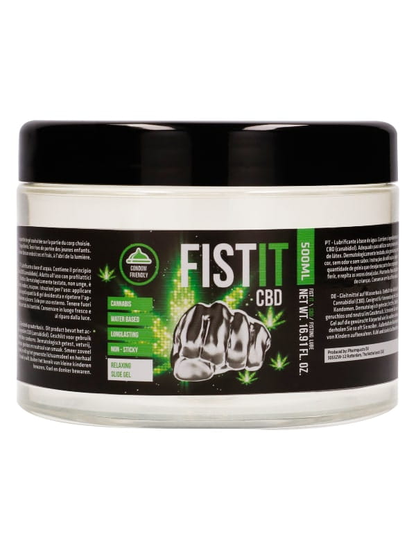 Gel CBD 500ml Fist It Bien-être Lubrifiant intime à base d'eau Oh! Darling