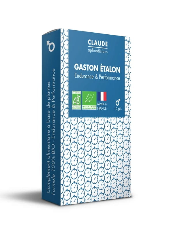 Gélules Gaston Étalon Endurance et Performance Claude Aphrodisiacs Aphrodisiaque Améliorer l'érection Oh! Darling