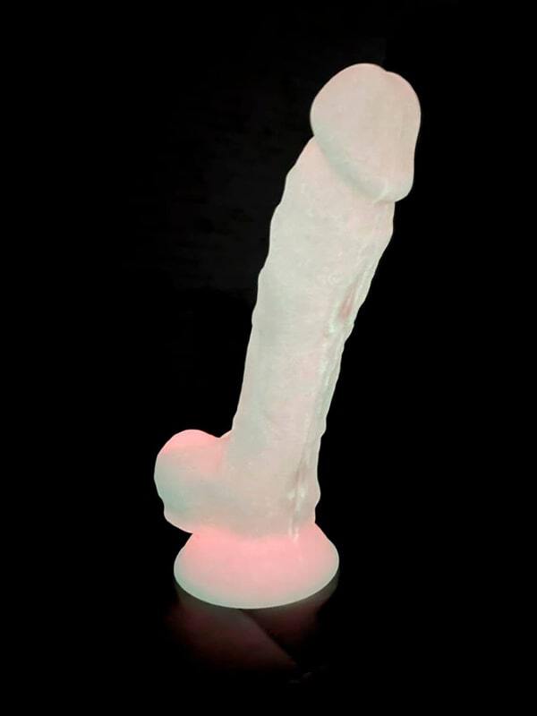 Gode 17.5cm Model 1 Glow in the Dark SilexD Sextoys Gode Oh! Darling