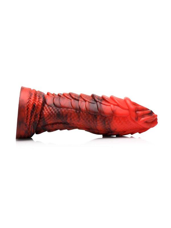 Gode Fire Dragon Red Scaly Creature Cocks Sextoys Gode Oh! Darling