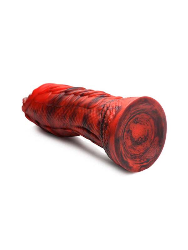 Gode Fire Dragon Red Scaly Creature Cocks Sextoys Gode Oh! Darling