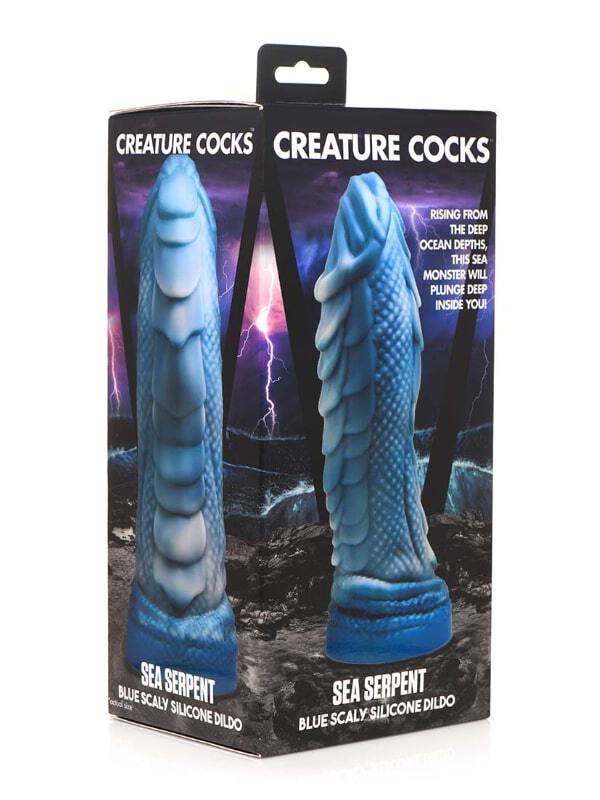 Gode Sea Serpent Blue Scaly Creature Cocks Sextoys Gode Oh! Darling