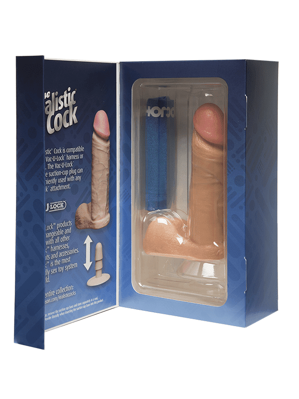 The Realistic Cock 6'' Doc Johnson Sextoys Gode Oh! Darling