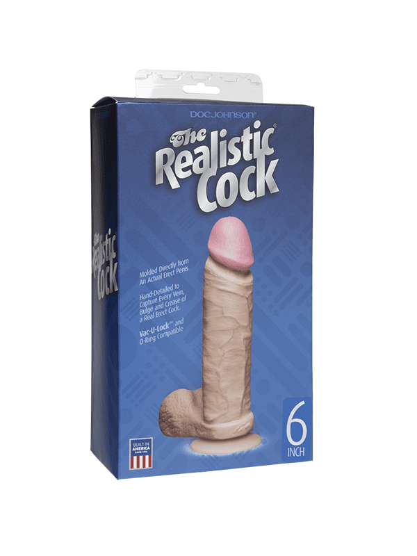 The Realistic Cock 6'' Doc Johnson Sextoys Gode Oh! Darling