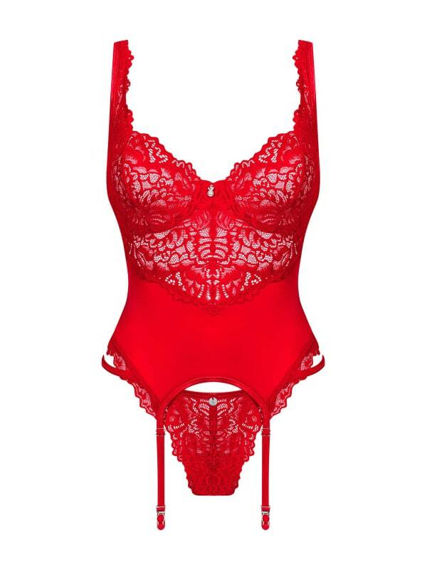 Guêpière Amor Cherris Obsessive Lingerie Bustiers & guêpières Oh! Darling