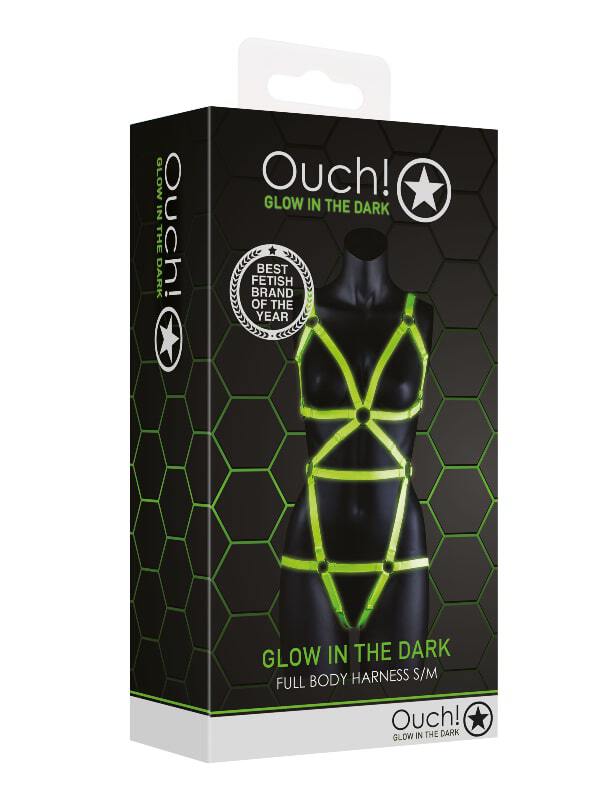 Harnais Body Glow in the Dark Ouch BDSM Lingerie BDSM Oh! Darling