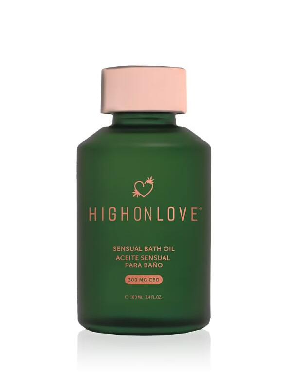 Huile de Bain Sensuelle CBD High On Love Bien-être Parfum / Poudre Oh! Darling