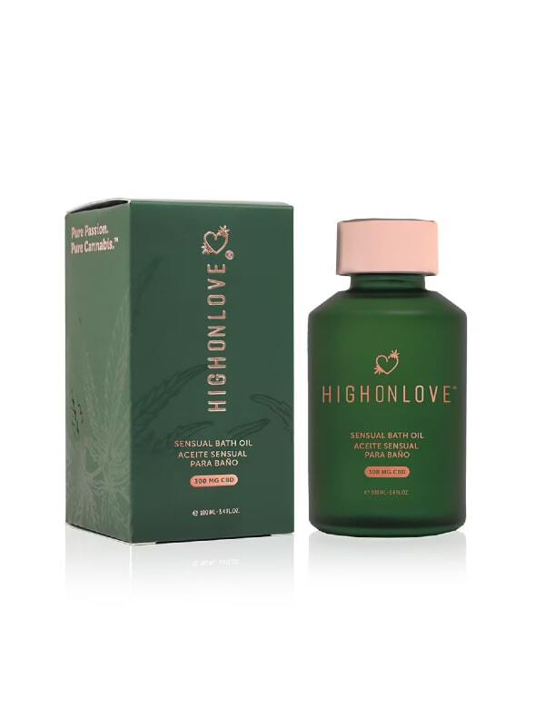 Huile de Bain Sensuelle CBD High On Love Bien-être Parfum / Poudre Oh! Darling