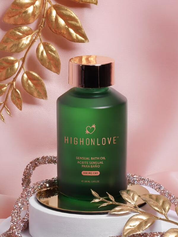 Huile de Bain Sensuelle CBD High On Love Bien-être Parfum / Poudre Oh! Darling