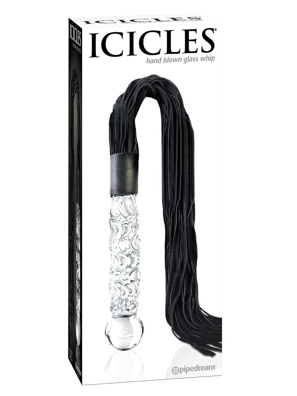 Gode en verre Fouet Icicles n°38 Pipedream Sextoys Sextoy en verre Oh! Darling