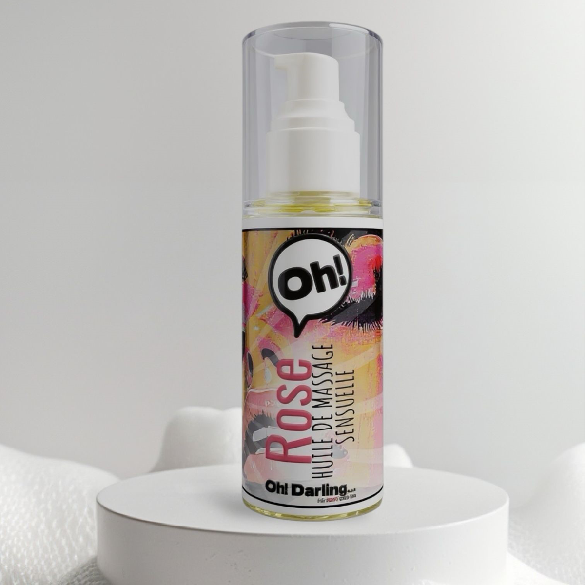 Huile de Massage Oh! Sensuelle Rose Bien-être Massage du corps Oh! Darling