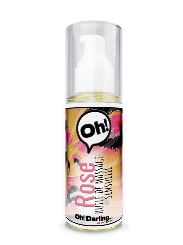 Huile de Massage Oh! Sensuelle Rose Bien-être Massage du corps Oh! Darling