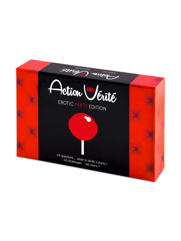 Jeu Action ou Vérité Erotic Party Tease & Please Cul'turel Jeu coquin Oh! Darling