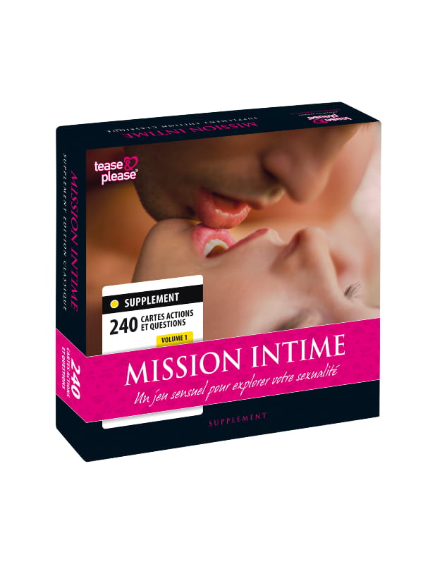 Jeu Mission Intime Supplément Tease & Please Cul'turel Jeu coquin Oh! Darling