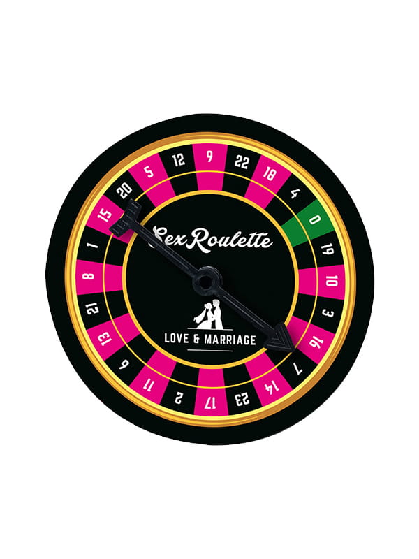 Jeu Sex Roulette Love et Marriage Tease & Please Cul'turel Jeu coquin Oh! Darling