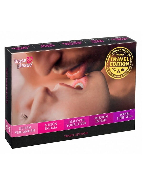 Jeu Mission Intime Travel Edition Tease & Please Cul'turel Jeu coquin Oh! Darling