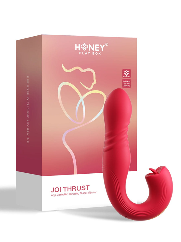 JOI double stimulateur va-et-vient connecté Les marques sexy Honey Play Box Oh! Darling