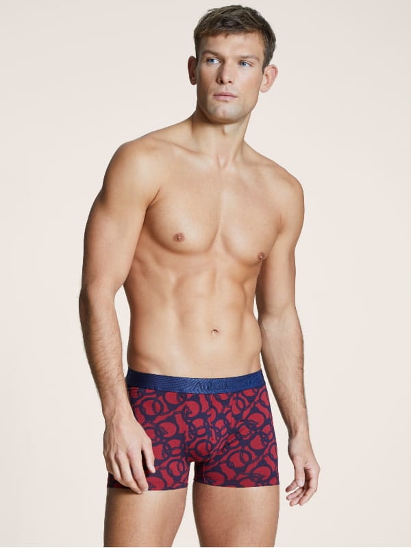 Lot de 2 boxers Menottes/Bleu Marine Aubade Lingerie Lingerie Homme Oh! Darling