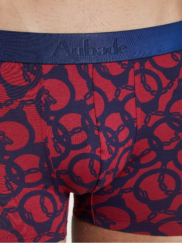 Lot de 2 boxers Menottes/Bleu Marine Aubade Lingerie Lingerie Homme Oh! Darling