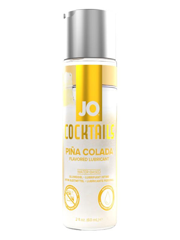 Lubrifiant Cocktails Pina Colada 60ml JO Bien-être Lubrifiant intime comestible Oh! Darling