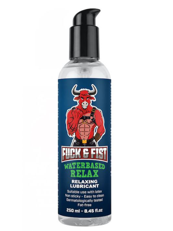 Lubrifiant Fuck & Fist Waterbased Relax 250ml Bien-être Lubrifiant Spéciaux Anal  Oh! Darling