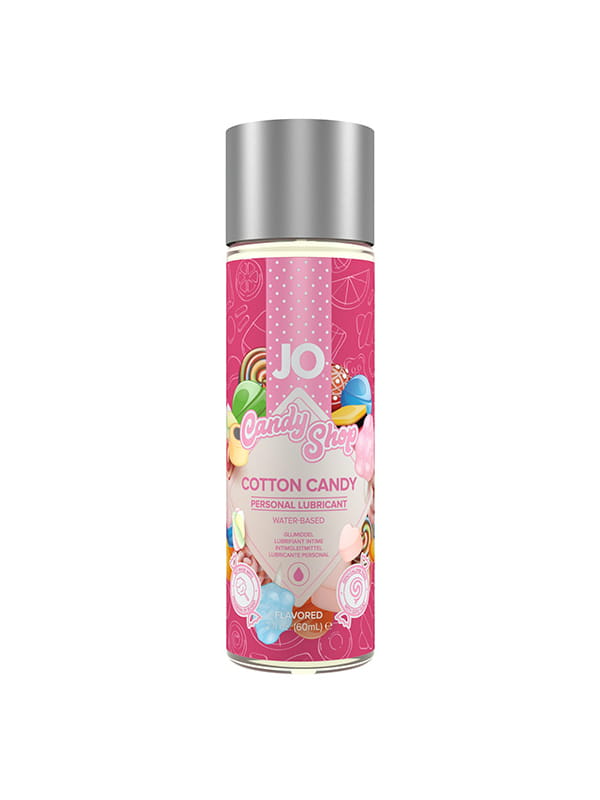 Lubrifiant comestible Cotton Candy JO Bien-être Lubrifiant intime comestible Oh! Darling