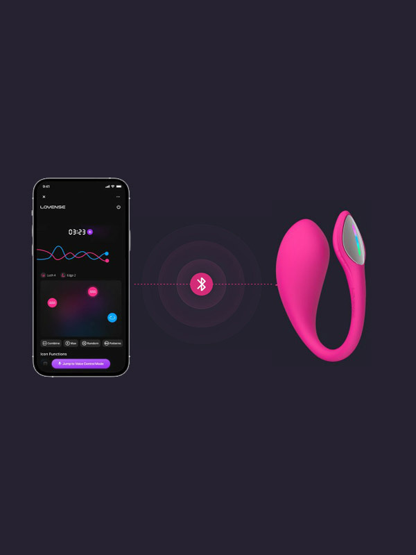 Œuf vibrant connecté Lush 4 Lovense Sextoys Sextoy Connecté Oh! Darling