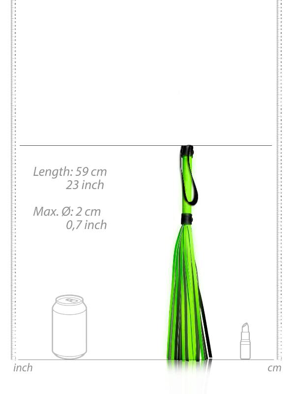 Martinet Glow in the Dark Ouch BDSM Pour la Fessée Oh! Darling