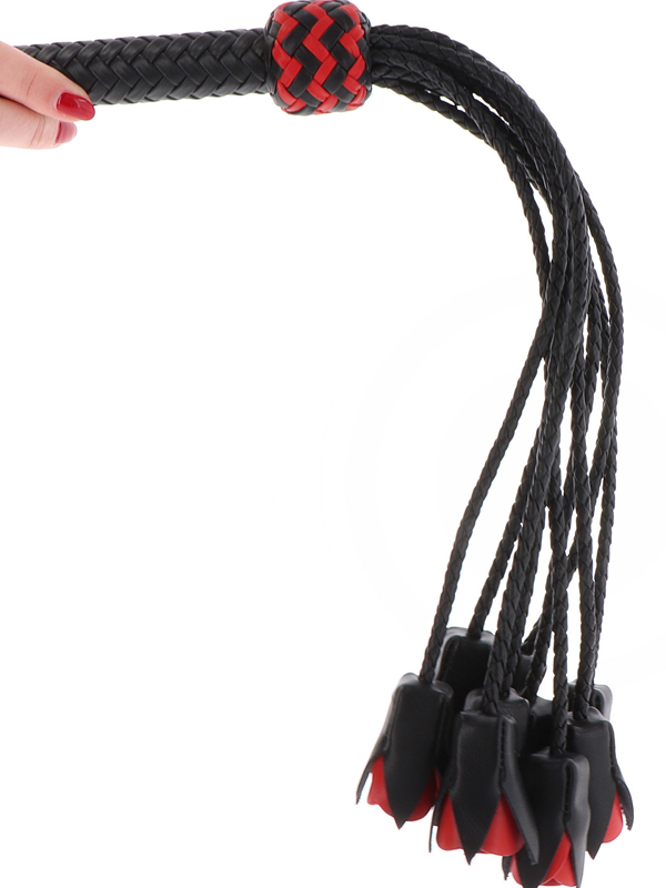 Martinet Cuir en Roses BDSM Pour la Fessée Oh! Darling