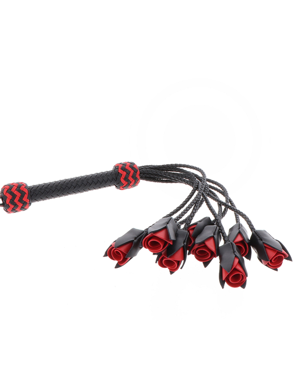 Martinet Cuir en Roses BDSM Pour la Fessée Oh! Darling