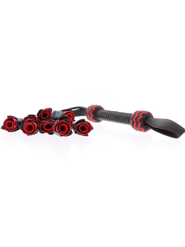 Martinet Cuir en Roses BDSM Pour la Fessée Oh! Darling