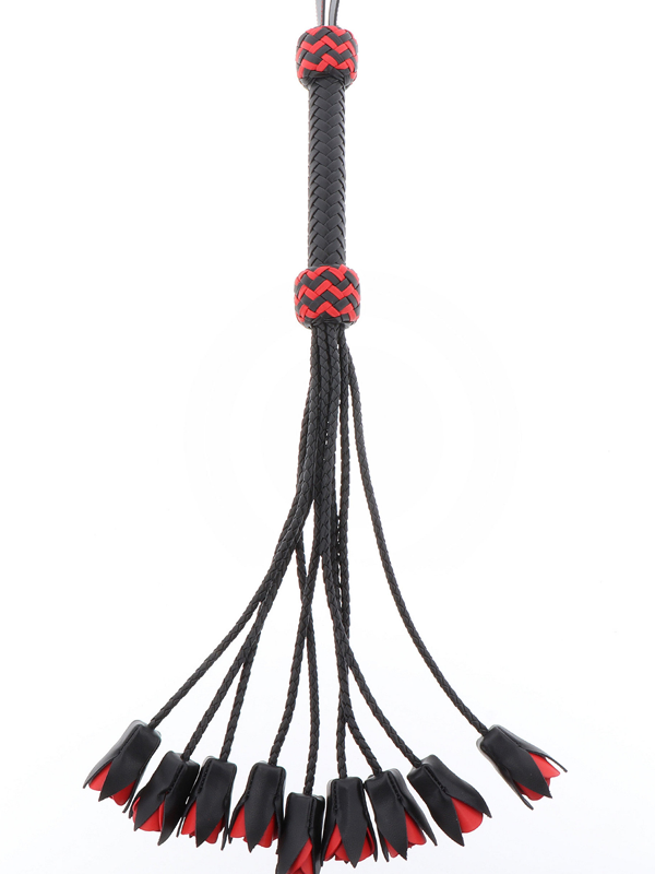 Martinet Cuir en Roses BDSM Pour la Fessée Oh! Darling