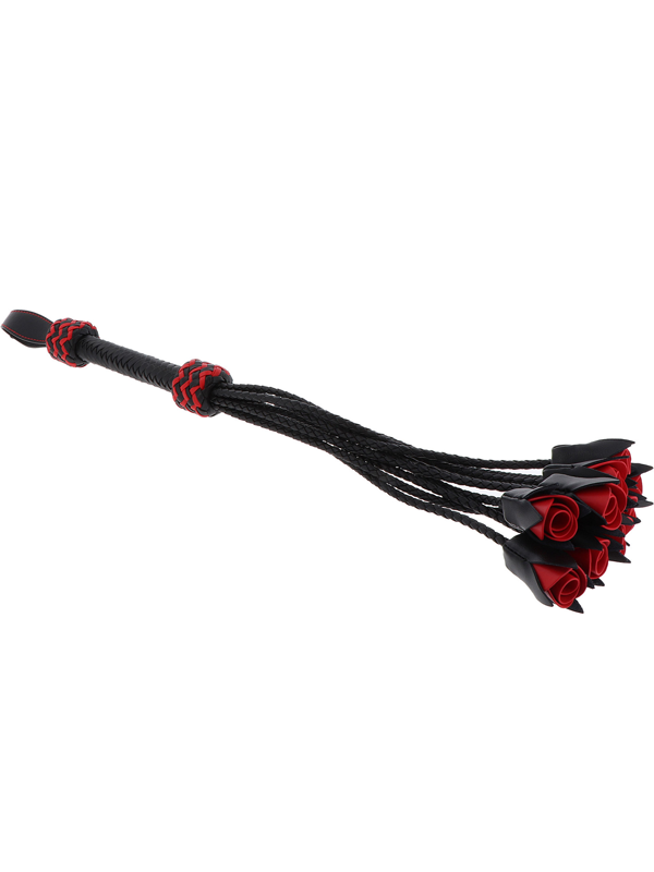 Martinet Cuir en Roses BDSM Pour la Fessée Oh! Darling