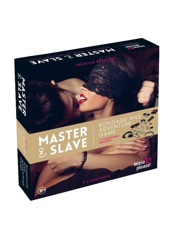 Coffret Bondage Master & Slave Tease & Please Cul'turel Jeu coquin Oh! Darling