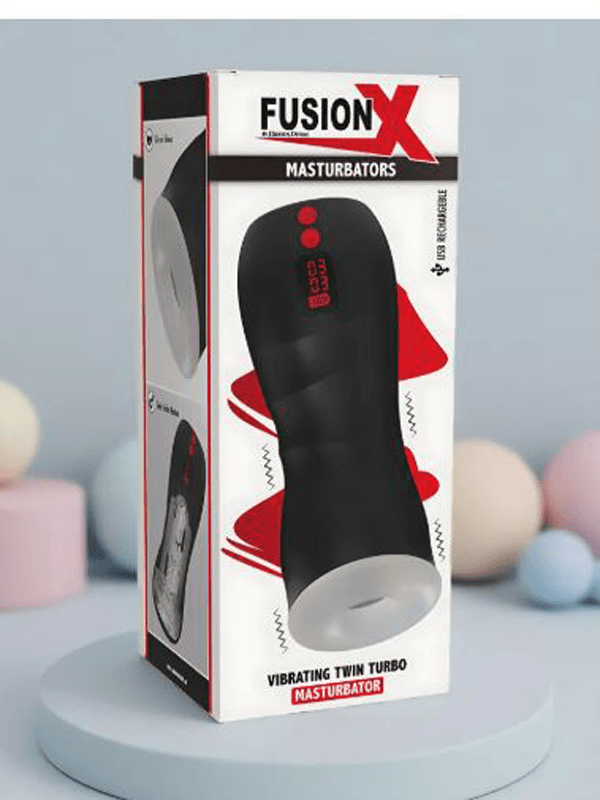 Masturbateur Vibrating Twin Turbo Sextoys Masturbateur Oh! Darling