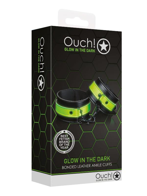 Menottes chevilles Glow in the Dark Ouch BDSM Menotte Oh! Darling