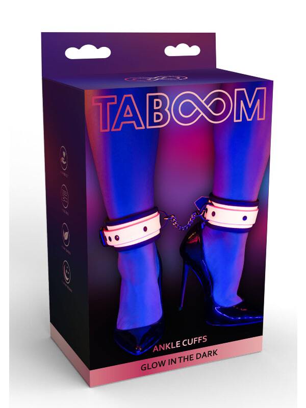 Menottes chevilles Glow in the Dark Taboom BDSM Menotte Oh! Darling