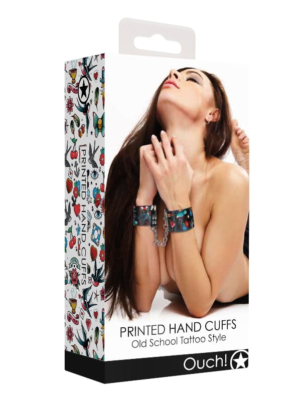 Menottes poignets Tattoo Ouch BDSM Menotte Oh! Darling