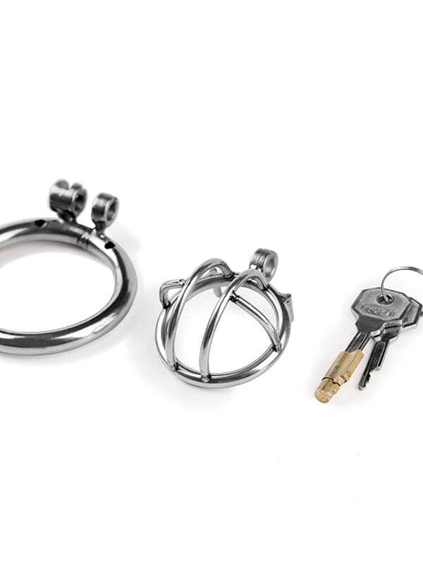 Mini cage avec 1 anneau Oh! BDSM Cage de chasteté Oh! Darling