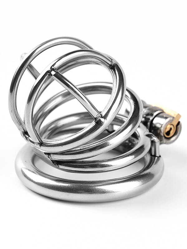 Mini Cage avec 2 anneaux BDSM Cage de chasteté Oh! Darling