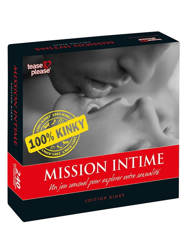 Jeu Mission Intime Edition Kinky Tease & Please Cul'turel Jeu coquin Oh! Darling