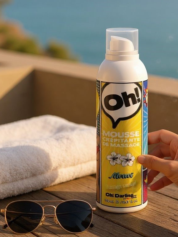 Mousse crépitante Oh Monoï Bien-être Massage du corps Oh! Darling
