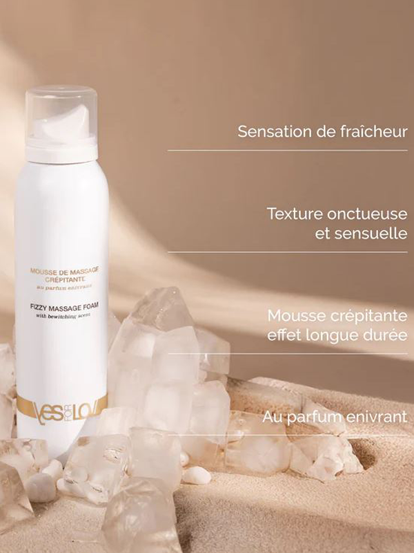 Mousse Crépitante Enivrante Bien-être Massage du corps Oh! Darling