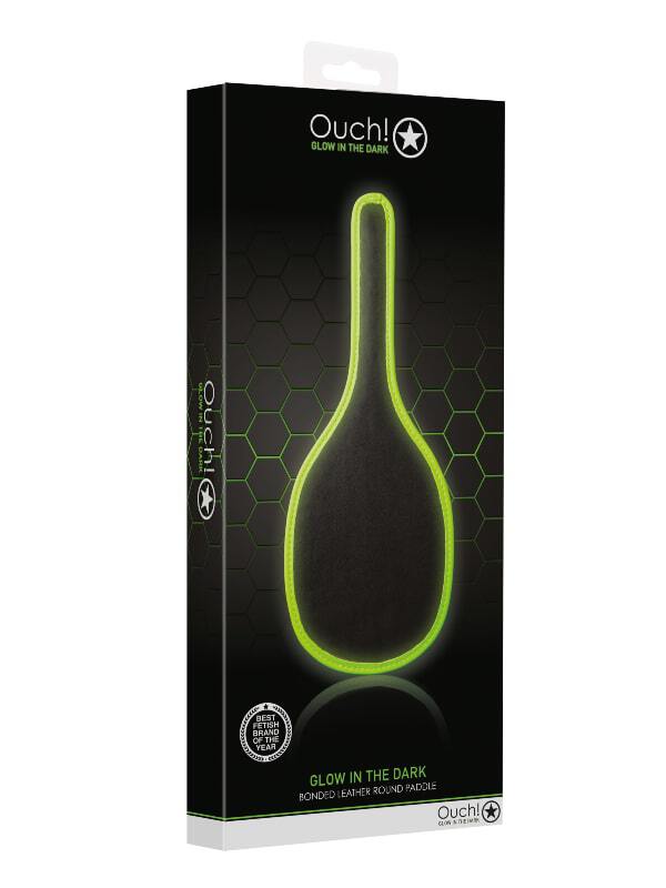 Paddle Rond Glow in the Dark Ouch BDSM Pour la Fessée Oh! Darling