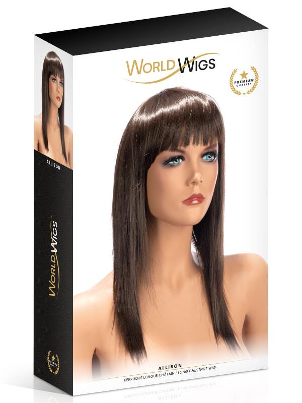 Perruque Allison Châtain World Wigs Lingerie Perruques Oh! Darling