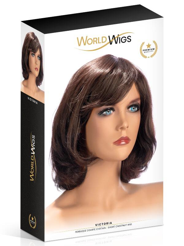 Perruque Victoria Châtain World Wigs Lingerie Perruques Oh! Darling